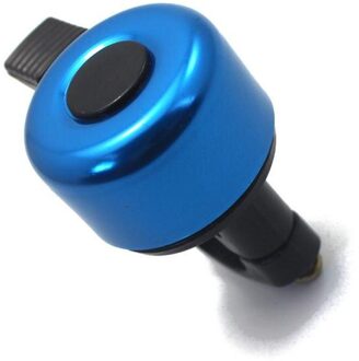 1Pc Mountain Racefiets Fietsstuur Mechanische Aluminium Bell Ring Metalen Hoorn Alarm Outdoor Fietsen Accessoire Kleurrijke TSLM1 blauw