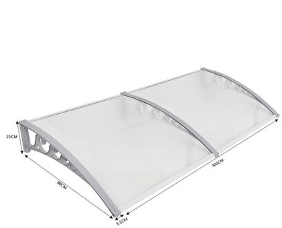 1Pc Multi-Size Duurzaam Deur Luifel Luifel Poly Carbonaat Deur & Venster Luifel Voor Outdoor Entree Deur-venster Luifel Luifel Hwc 100x300 cm