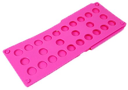 1Pc Multifuncitonal Handig Kleding Vouwen Board Bespaar Tijd Magic Fast Speed T-shirt Kleding Vouw Organiseren Bespaar Ruimte 40*16Cm roos rood
