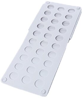 1Pc Multifuncitonal Handig Kleding Vouwen Board Bespaar Tijd Magic Fast Speed T-shirt Kleding Vouw Organiseren Bespaar Ruimte wit