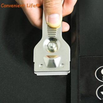 1Pc Multifunctionele Cleaner Kookplaat Schraper Remover Met 5Pc Blade Voor Kichen Reiniging