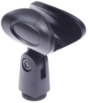 1Pc Multifunctionele Draagbare Microfoon Houder Universele Podium Gebruik Clip Stand wit