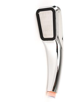 1Pc Multifunctionele Hoge Turbo Druk Douchekop Badkamer Booster Handen Regendouche Waterbesparende Badkamer Benodigdheden oranje