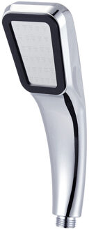 1Pc Multifunctionele Hoge Turbo Druk Douchekop Badkamer Booster Handen Regendouche Waterbesparende Badkamer Benodigdheden zilver