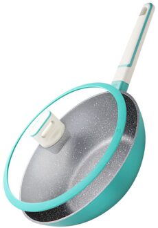 1Pc Multifunctionele Wok Non-stick Koekenpan Traditionele Wok Voor Keuken