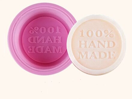 1Pc Multifunctionele Zeep Mallen Voor Zeep Maken Siliconen Zeep Mal Cirkel Cupcake Bakken Pan Mallen Maken Levert Circle