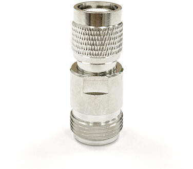 1Pc N Vrouwelijke Jack Naar Tnc Plug Rf Coax Adapter Converter Connector Recht Vernikkeld