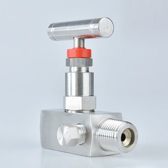1Pc Naald Klep Voor Olie Gas Water Oplossing Pijp Hydraulische Pijplijn Instrumentatie Naaldventiel Hydraulische Flow Control Valve