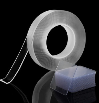 1PC Nano Magic Tape Gel Traceless Seamless Double-Sided Tape Without Punching For Household Powerful Waterproof Tape