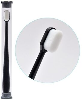 1Pc Nano Ultra-Fijne Wave Tandenborstel Zachte Haren Volwassen Kind Met Pvc Dental Whitening Borstel Oral Care Schoon 2