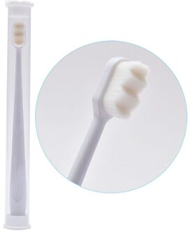 1Pc Nano Ultra-Fijne Wave Tandenborstel Zachte Haren Volwassen Kind Met Pvc Dental Whitening Borstel Oral Care Schoon 3
