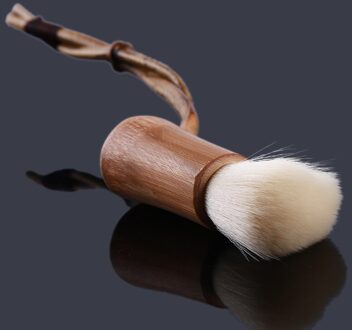 1Pc Natuurlijke Bamboe Thee Pot Borstel Ambachten Zen Theeceremonie Service Pen Cleaning Tool Thee Lade Tafel Cup board Cleaner