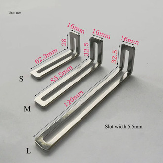 1PC Nickel-plated Corner Bracket Adjustable 90 Degree L-Shaped Corner Brackets Angle Iron Connector Shelf Support Accessories