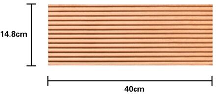 1Pc Nordic Groove Bamboe Dessert Snijden Brood Lade Keuken Anti-Slip Snijplank Japanse Organizer Home Diversen