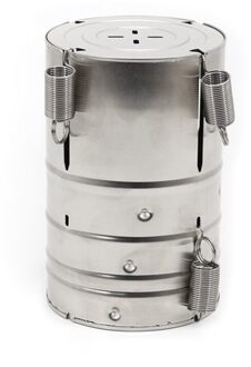 1Pc Nuttig Ronde Vorm Rvs Ham Druk Maker Machine Vis Vlees Gevogelte Gereedschap Keuken Koken Tools Voor Party