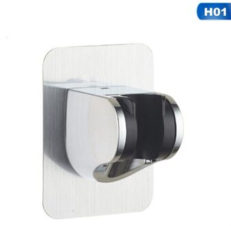 1Pc Nuttig Verstelbare Gepolijst Zelfklevende Zuig Up Douchekop Houder Punch-Gratis Douchekop Rack Badkamer Gereedschap