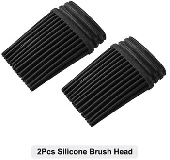 1Pc Olie Borstels Rvs Siliconen Keuken Bbq Grillen Bakken Koken Borstels Barbecue Koken Gereedschap 2stk Brush hoofd