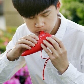 1PC Onbreekbaar 12-Hole Alto C Ocarina Duurzaam ABS Plastic Voor Beginner Premium Muziekinstrumenten