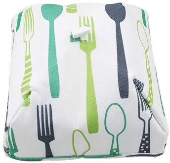 1Pc Opvouwbare Geïsoleerde Voedsel Cover Met Aluminiumfolie Voedsel Isolatie Cover Tafel Cover Isolatie Cover YL890312 blauw