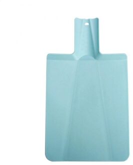 1Pc Opvouwbare Hakblokken Food Grade Plastic Groente Vlees Snijplank Multifunctionele Keuken Accessoires 38.2*21.5 cm blauw 38.2x21.5cm