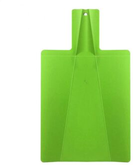 1Pc Opvouwbare Hakblokken Food Grade Plastic Groente Vlees Snijplank Multifunctionele Keuken Accessoires 38.2*21.5 cm groen 38.2x21.5cm