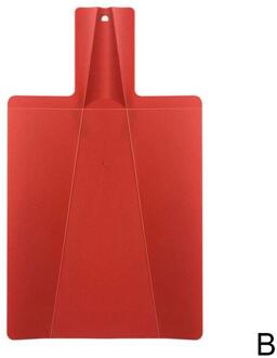 1Pc Opvouwbare Hakblokken Food Grade Plastic Groente Vlees Snijplank Multifunctionele Keuken Accessoires