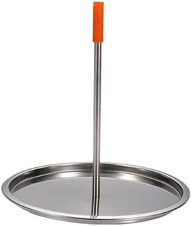 1Pc Outdoor Camping Kip Roosteren Pan Roestvrij Staal Kip Grill Rack Barbecue Rack (Cap In Willekeurige Kleur)