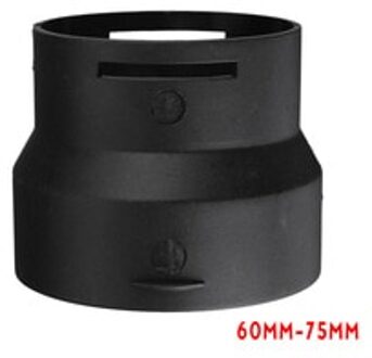 1Pc Outlet Adapter Converter 251226890050 60Mm Tot 75Mm Zwart Ducting Reducer Voor Eberspacher/Webasto Heater Plastic