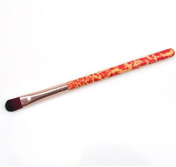 1Pc Paars Hoofd Uv Gel Tekening Schilderij Borstel Nail Art Pen Fototherapie Borstel Gradiënt Borstel Wit Handvat Voor Manicure diy Tool Rood