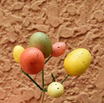 1Pc Paasei Boom Decoratie Tak Met Schilderen Eieren Plastic Bakken Cake Decoratie Alles Voor Keuken Accessoires kort branch