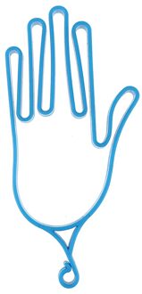 1Pc Past Alle Maten Golf Handschoenen Rek Drogen Frame Golf Accessoires Handschoenen Rack Blauw