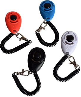 1Pc Pet Dog Tranining Supply Hond Huisdier Clicker Training Aid Polsband Smart Dog Training Accessoire Hond Training clicker