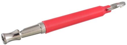 1Pc Pet Hond Kat Training Gehoorzaamheid Fluitje Ultrasone Supersonic Sound Repeller Pitch Stop Barking Rustig Levert #15 rood