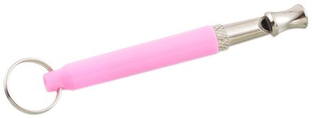 1Pc Pet Hond Kat Training Gehoorzaamheid Fluitje Ultrasone Supersonic Sound Repeller Pitch Stop Barking Rustig Levert #15 roze