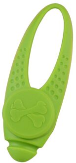 1Pc Pet Led Hanger Veiligheid Flashing Glow Light Knipperende Led Kraag Hanger Ketting Voor Hond Puppy Dierbenodigdheden groen