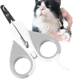 1Pc Pet Nagelknipper Mode Professionele Ergonomische Kitten Claw Trimmer Puppy Nagelschaartje Kat Levert 2 Kleuren