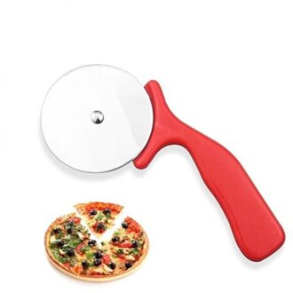 1Pc Pizza Cutter Rvs Mes Cake Gereedschappen Pizza Wielen Schaar Ideaal Pizza Taarten Wafels Deeg Cookies Keuken Tool