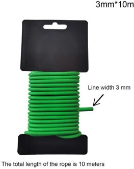 1Pc Plant Twist Ties Flexibele Gecoat Draden Plant Bevestiging Draad Bonsai Tak Training Wire Tuin Voorkomen Buigen Gereedschap Pvc 10M 3mm 10m