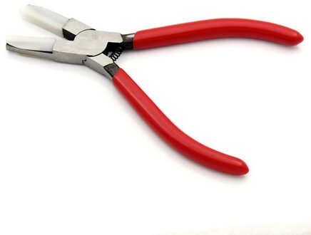 1Pc Plastic Kaak Tang Tandeloze Platbektang Platte Mond Platte Neus Tang 13.5Cm (5-3/8 ")