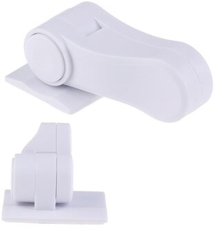 1Pc Plastic Kind Veilig Security Window Deur Sash Lock Veiligheid Deurkruk Sweep Klink 7.2*3.4*5cm