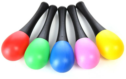 1Pc Plastic Random Color Sand Hammer Maraca Rattle Shaker Kids Musical Instruments Baby Sound Music Toy
