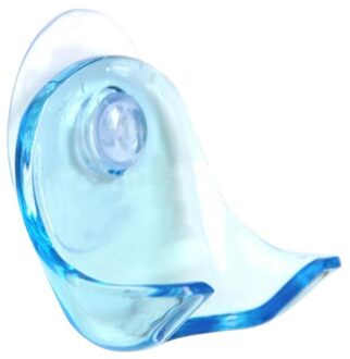 1Pc Plastic Scheerapparaat Opknoping Rack Clear Opslag Plank Badkamer Product Scheermes Houder Zuignap Plank Organisator