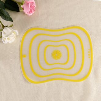 1pc Plastic Snijplank antislip Frosted Keuken Snijplank Groente Vlees Gereedschap Keuken Accessoires Snijplank Geel