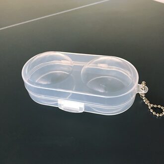 1Pc Plastic Tafel Tennisbal Container Doos Plastic Sleutelhanger Ping Pong Bal Opslag Case Tafeltennis Accessoires