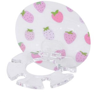 1PC Plastic Tandenborstelhouder Tandpasta Magazijnstelling Scheerapparaat Tandenborstel Dispenser Badkamer Organizer Accessoires Gereedschap aardbei