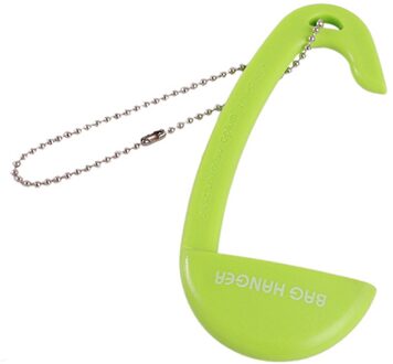 1Pc Plastic Zak Opknoping Haken Opvouwbare Paraplu Clip Hanger Draagbare Tafel Purse Bag Hook Muur Handtas Hanger Licht Groen