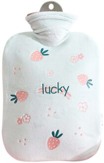 1Pc Pluche Doek Cover Water Injectie Warm Water Fles Warm Te Houden In Winter Spoelen Hand Warmer Wasbare warm Water Fles