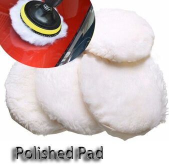 1Pc Polijsten Pad Voor Polijstmachine Machine Waxen Polijsten Buffing Auto Paint Care Polijstmachine Pads Voor Auto Polijstmachine 4 duim