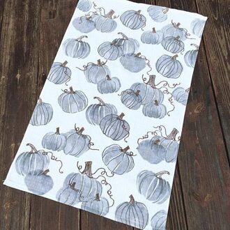 1Pc Pompoenen Theedoek Servet Katoen Theedoek Zachte Absorberende Keuken Schoonmaakdoekje 70X45Cm 65x40cm ontwerp 2