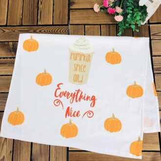 1Pc Pompoenen Theedoek Servet Katoen Theedoek Zachte Absorberende Keuken Schoonmaakdoekje 70X45Cm 65x40cm ontwerp 5